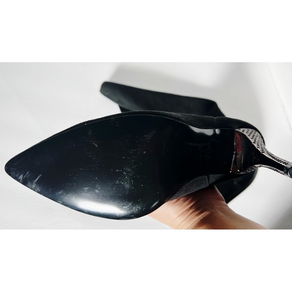 NINA WOMEN'S DECORATED SYNTHETIC SUEDE ROCKLIN OVER THE KNEE BOOTS - Picture 13 of 16